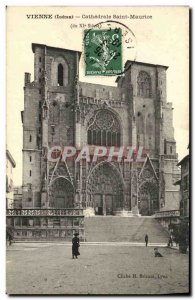 Postcard Old Vienna Cathedrale Saint Maurice