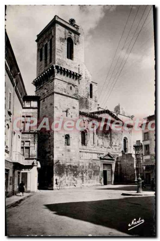 Postcard Old Nimes La Cathedrale