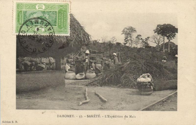 CPA Dahomey Afrique - Sakété - L'Expédition de Mais (86861)