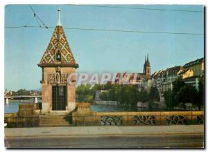 Postcard Modern Basel Kappelijoch and Cathedrale