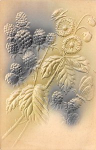 Embossed Flowers, Berries, Leaves & Butterfly Embossed Flowers, Berries, Leav...