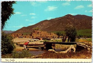 Postcard - Taos Pueblo, New Mexico