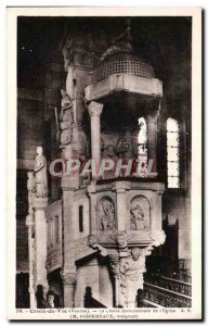 Old Postcard Croix de Vie (Vendee) The monumental Chair of I Church