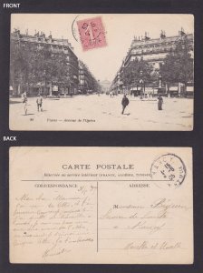 FRANCE, Postcard, Paris, Avenue de l'Opéra