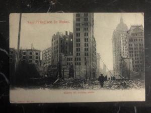 Mint USA RPPC Postcard San Francisco In Round Kearny St Looking South