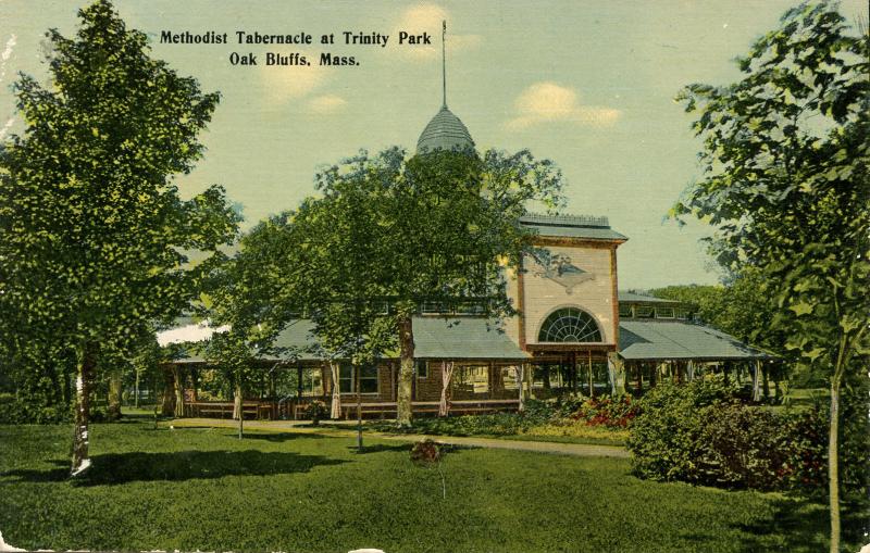 MA - Martha's Vineyard Island. Oak Bluffs. Methodist Tabernacle