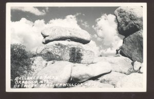 RPPC BETWEEN WILLCOX ARIZONA & BENSON AZ DRAGON MTS. REAL PHOTO POSTCARD