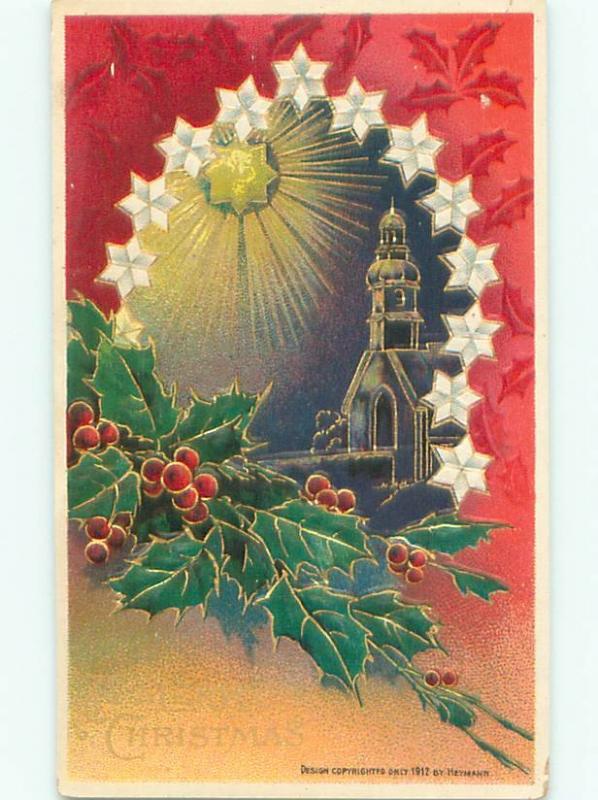 Divided-Back CHRISTMAS SCENE Great Postcard AA0375