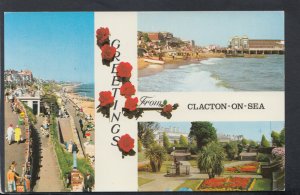 Essex Postcard - Greetings From Clacton-On-Sea    T6274