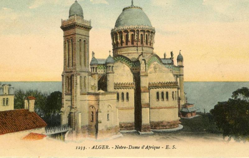 Africa - Algeria, Algiers. Notre Dame of Africa