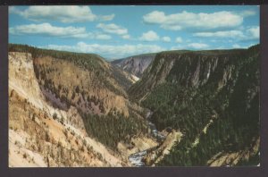 Montana Grand Canyon of the Yellowstone downstream from the North Rim - Chrome