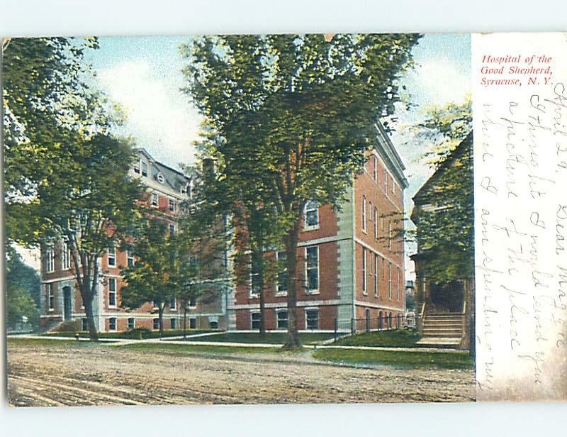 Divided Back HOSPITAL SCENE Syracuse New York NY hs0566