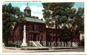 Maine Auburn Androscoggin County Building