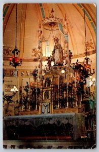 High Altar, National Shrine of Notre-Dame du Cap Quebec, Vintage 1961 Postcard