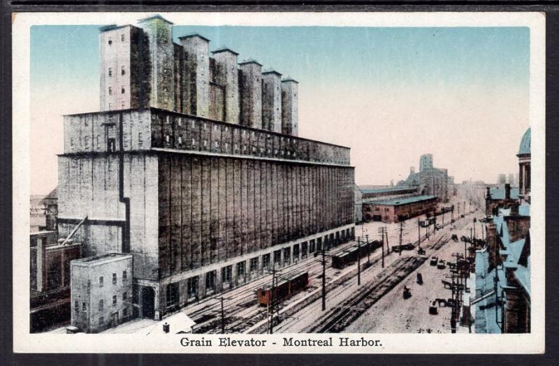 Grain Elevator,Motreal Harbor,Quebec,Canada