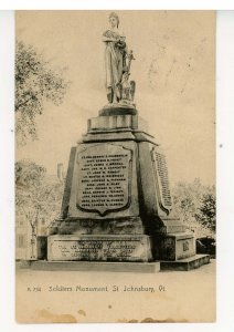 VT - St. Johnsbury. Soldiers' Monument