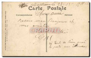 Old Postcard Auxerre General View from the Bridge Tournelle