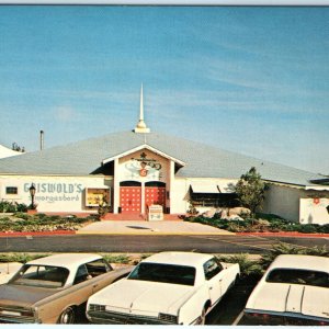 c1960s Redmonds, CA Griswold's Swedish Restaurant Chrome Photo Postcard A89