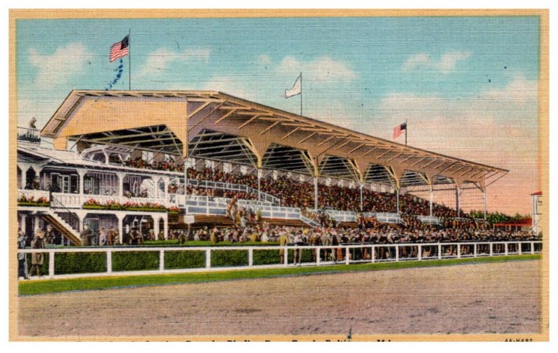 Maryland Baltimore Pimlico Race Track, Grand Stand