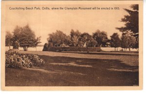 Couchiching Beach Park Before Champlain Monument, Orillia, Ontario