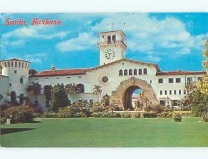 Unused Pre-1980 COURT HOUSE Santa Barbara California CA n4165