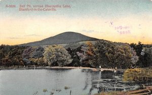 Ball Mountain across Utsayantha Lake in Stamford, New York