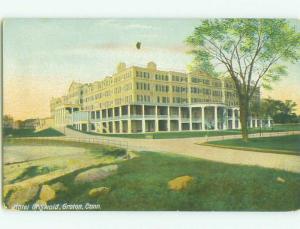 Unused Divided Back GRISWOLD HOTEL Groton Connecticut CT hr9450