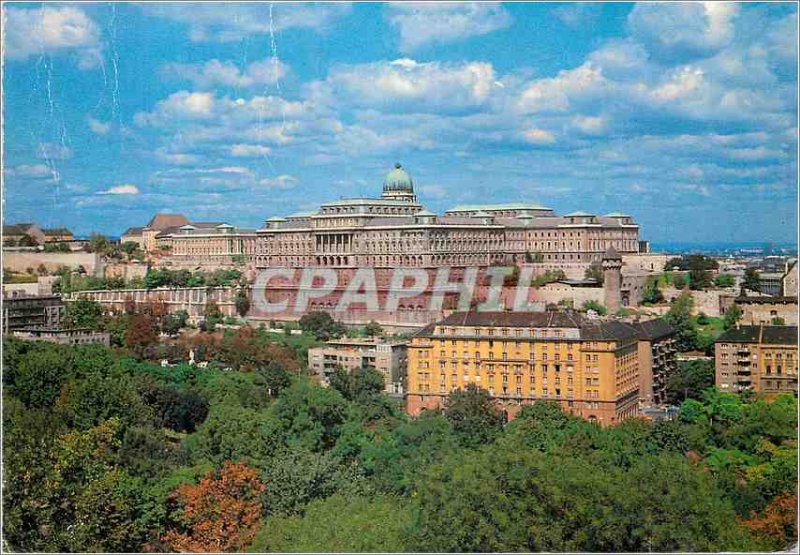 Modern Postcard Budapest Buda Castle