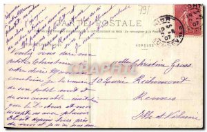 Postcard Old Main Bridge Niort