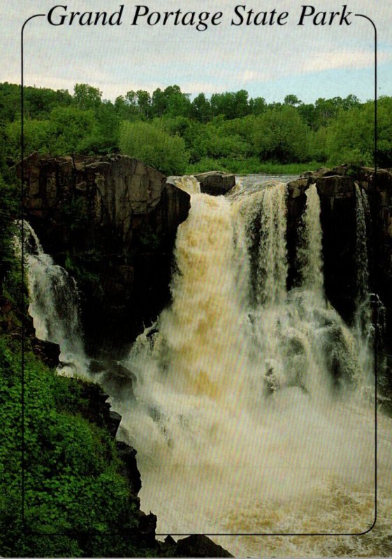 Minnesota Grand Portage State Park The High Falls