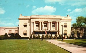 Vintage Postcard 1962 Governor Mansion Overlook Scenic River Frankfort Kentucky