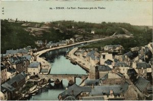 CPA DINAN - Le Port - Panorama pris du Viaduc (103881)