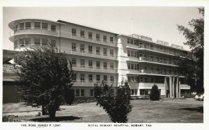 Australia Royal Hobart Hospital Hobart Tasmania Vintage RPPC 03.93 