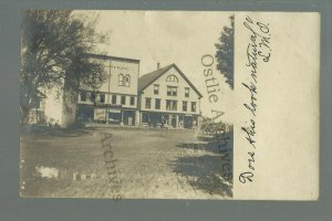 Union MAINE RPPC 1906 GENERAL STORE Main Street nr Rockland Camden Rockport