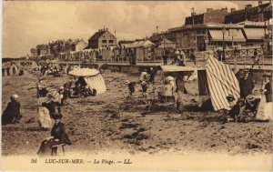 CPA Luc sur Mer La Plage (1233920)