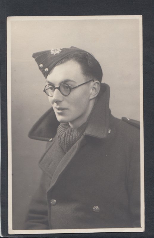 Military Postcard - Real Photo of a Military Serviceman  HP122