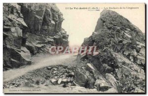 Old Postcard Le Val Andre Les Rochers La Lingouare