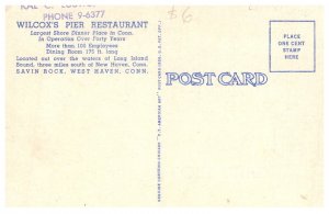 Connecticut  West Haven , Wilcox's Pier Restaurant , Dining Room