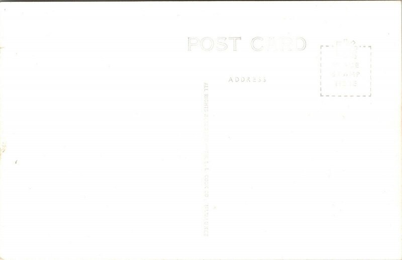 Real Photo Postcard Post Office in Brookings, South Dakota~135539