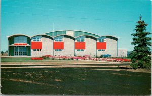 New Civic Centre North Battleford Saskatchewan SK Sask Unused Postcard F12