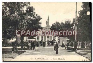 Old Postcard La Rochelle Municipal Casino
