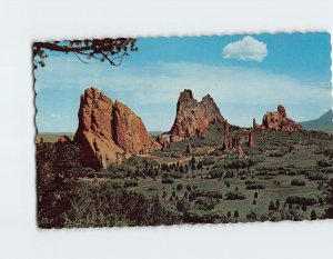 M-198385 Vista of the Interior of the Garden of the Gods Pikes Peak Region CO