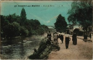 CPA NOGENT-sur-MARNE Bords de Marne (65672)