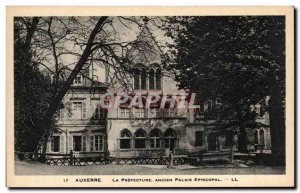 Auxerre Old Postcard The Old Palace Episcopal prefecture