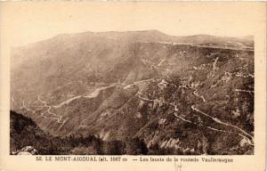 CPA Le MONT-AIGOUAL (alt. 1567 m-Les lacets de la routede VALLERAUGUE (458796)