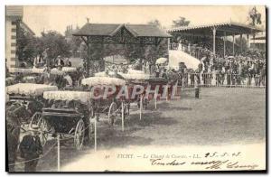 Old Postcard Horse Riding Equestrian Vichy Racecourse