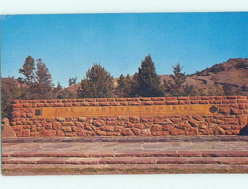 Pre-1980 MONUMENT SCENE Riverton Wyoming WY AE7228