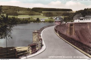 RP: LISTERTALSPERRE (Sauerland) , An der Sperrmauer , Germany , 30-50s