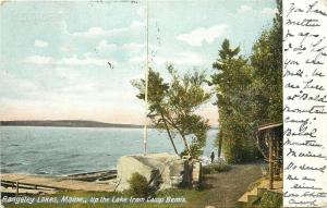 ME, Rangeley Lakes, Maine, Up the Lake from Camp Bemis, Hugh C. Leighton