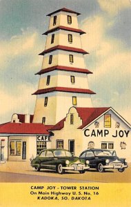 Camper joy tower station On main highway US 16 Kadoka SD